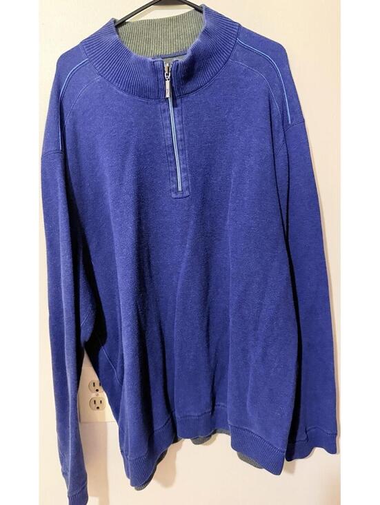 Tommy Bahama Other - 2XL - Men - Tommy Bahama Reversible Qzip Sweater